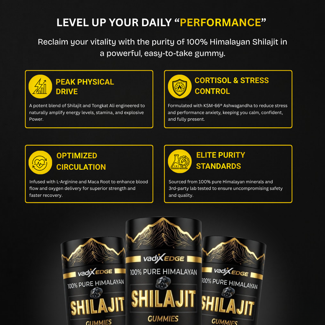 Maximum Strength Shilajit Gummies